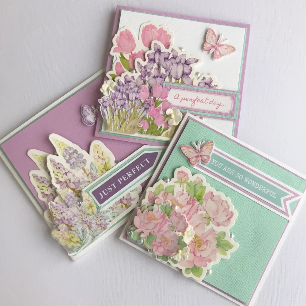 Lady Lair Pastel Cards
